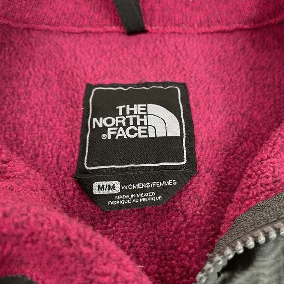 The North Face Women’s Thermal Full Zip Jacket, Medium, Pink & Gray, Polartec - Picture 3 of 8
